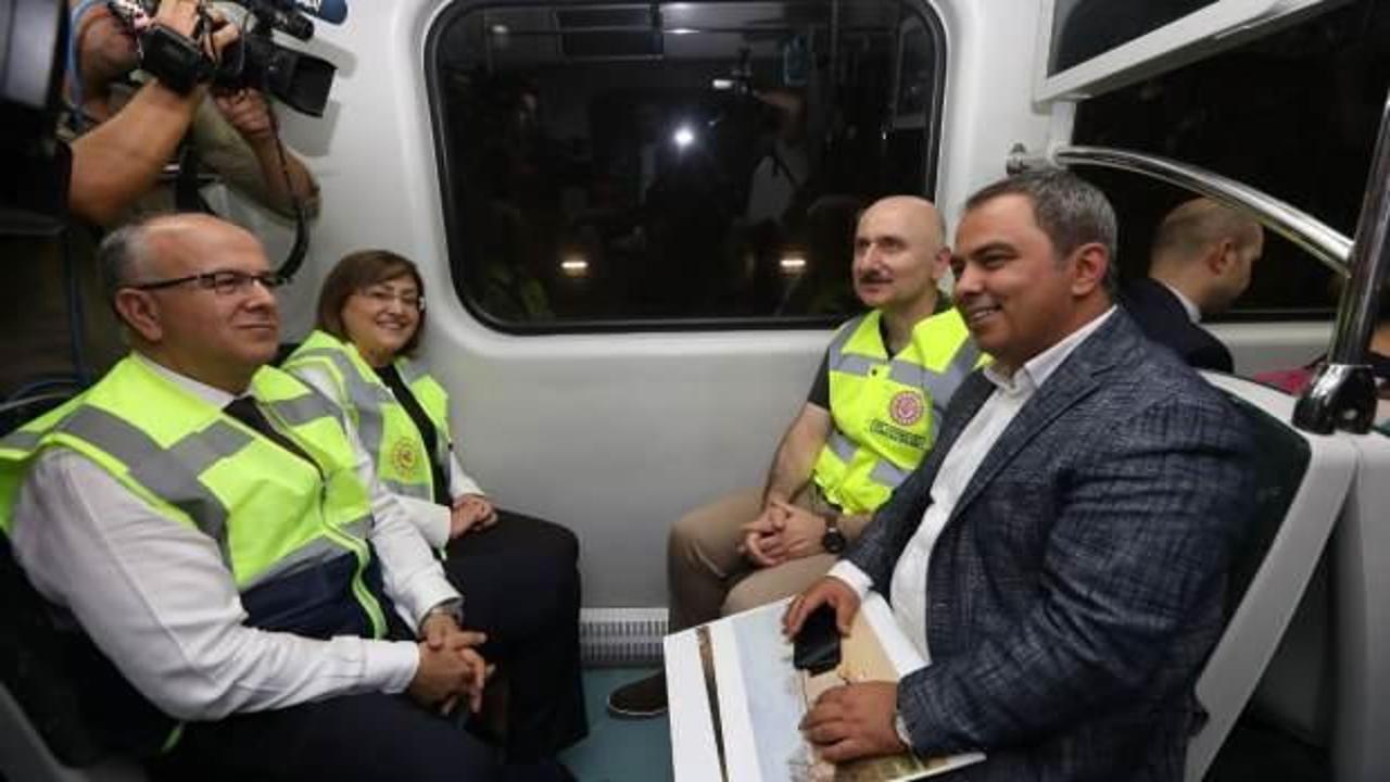 Bakan Karaismailoğlu Gaziray test s&uuml;r&uuml;ş&uuml;ne katıldı