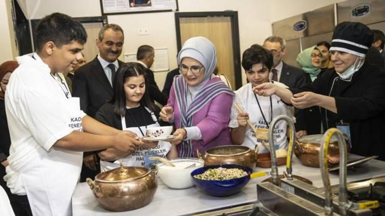 Emine Erdoğan’dan sağlıklı gıda projesi adımı