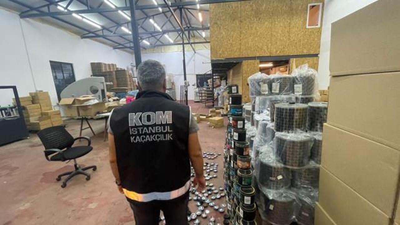  Ka&ccedil;ak t&uuml;t&uuml;n operasyonu! 1 ton 777 kg nargile t&uuml;t&uuml;n&uuml; ele ge&ccedil;irildi 