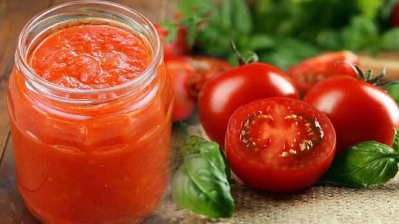 Kışlık domates sosu nasıl yapılır? Kışlık domates saklama tarifi...