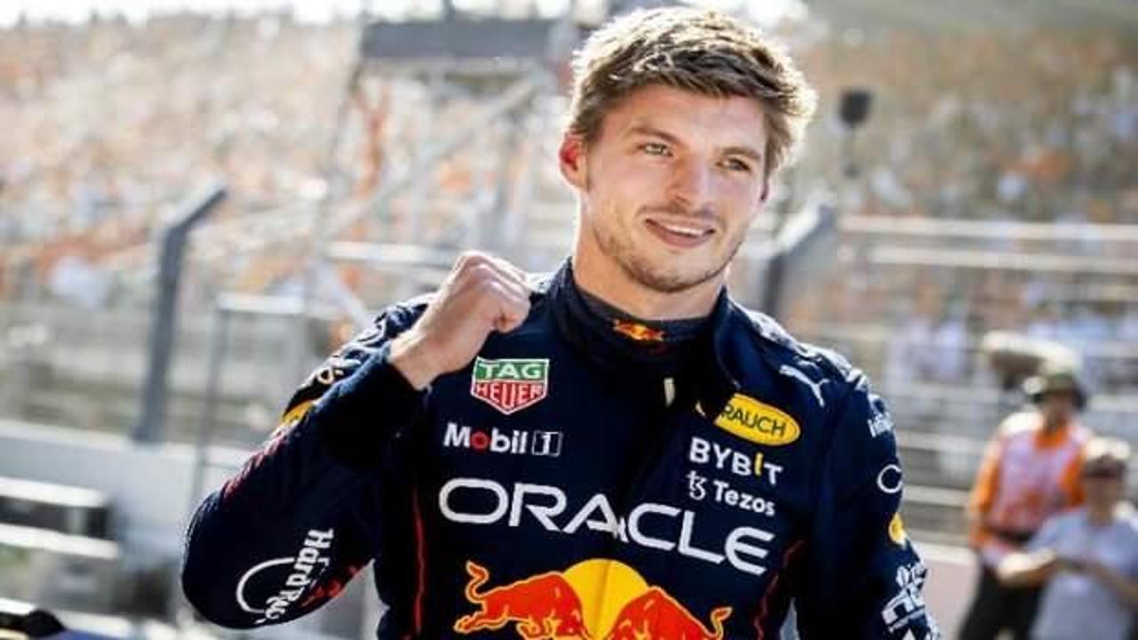 Formula 1 Hollanda Grand Prix'sinde kazanan Max Verstappen