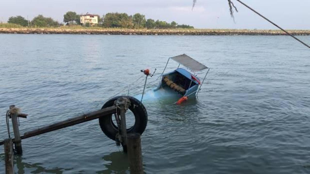 Teknenin ipi kopunca olanlar oldu! Sudan &ccedil;ıkarılması tam 4 saat s&uuml;rd&uuml;