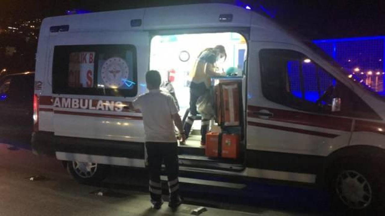 Turist taşıyan minibüs kazaya karıştı: 11 yaralı