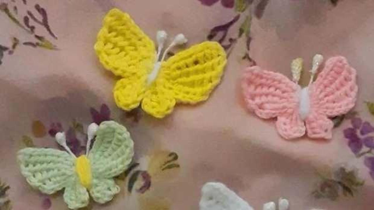 3 &ccedil;ocuk annesi kadın boş zamanlarında yaptığı tokalarla aile b&uuml;t&ccedil;esine destek oluyor