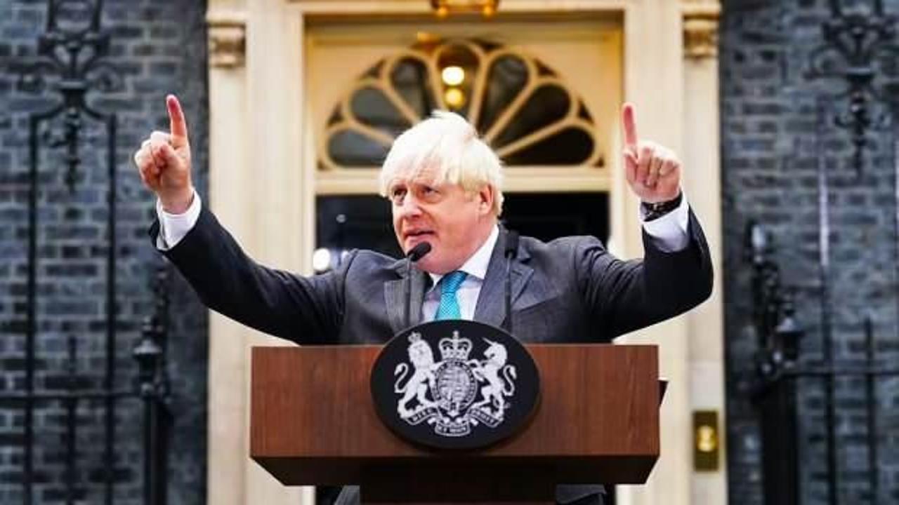 Boris Johnson'dan veda konuşması: Benden bu kadar millet