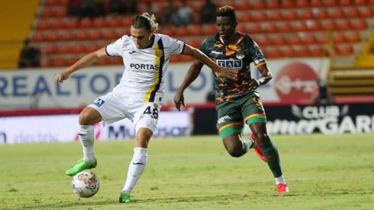 Alanyaspor Ankaragücü'nü Efkan'la yıktı!