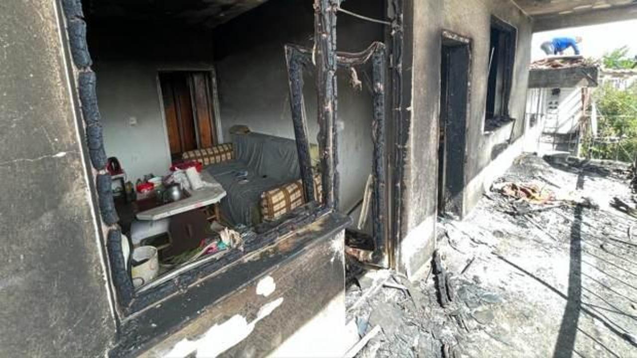 Amasya'da yangın faciası: 7 büyükbaş hayvan telef oldu!