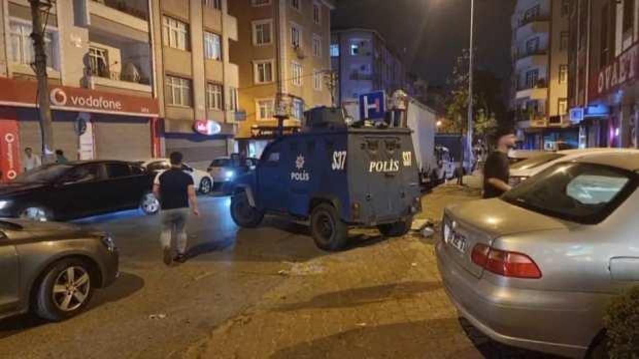 Bağcılar'da kaos! İki ailenin silahlı kavgasında &ccedil;ok sayıda kişi g&ouml;zaltına alındı