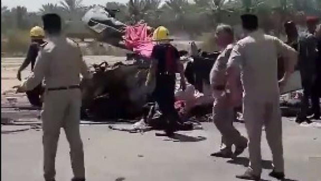 Irak'ta tur minibüsü tırla çarpıştı: 11 ölü, 30 yaralı