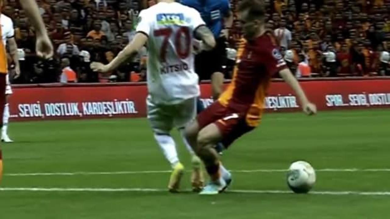 Nef Stadı'nda 5 tartışmalı pozisyon! 1 kırmızı kart, 1 penaltı...