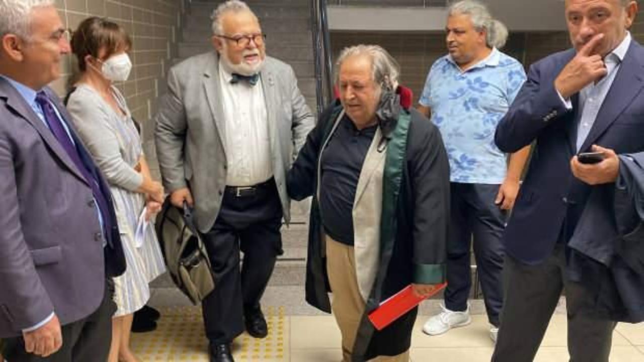 Prof. Dr. Celal Şengör adliyeye geldi 