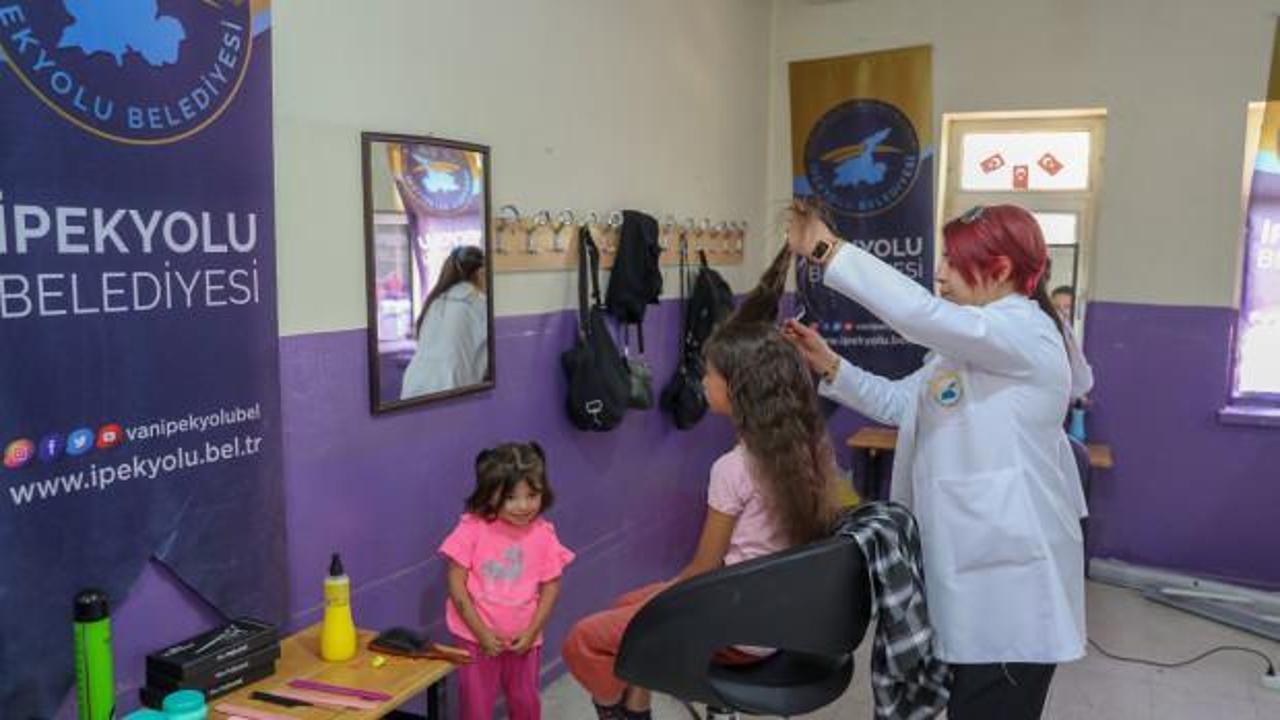 Van&rsquo;da &uuml;cretsiz kuaf&ouml;rl&uuml;k hizmeti s&uuml;r&uuml;yor