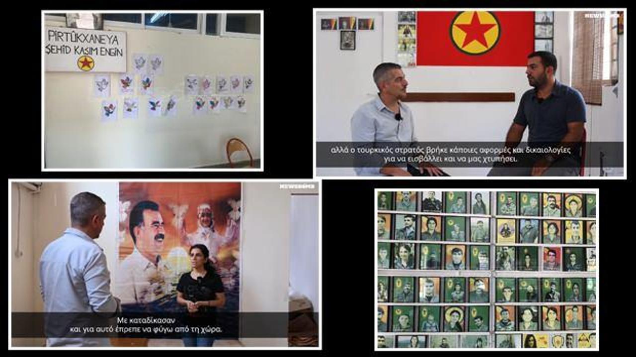 Yunan basını, PKK'yı aklamaya çalışırken Lavrion Kampı'nı ifşa etti