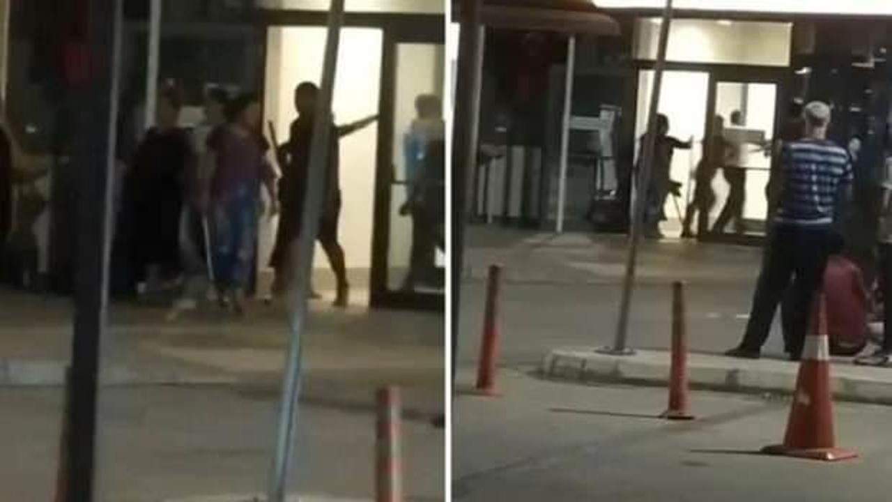 Adana’da 10 kadın sopalarla hastaneyi bastı