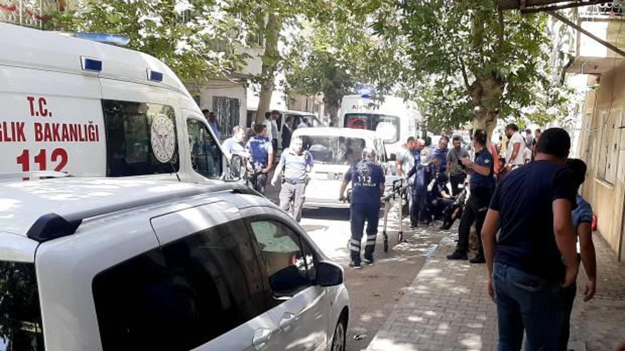 Adıyaman&rsquo;da iki akraba aile arasındaki kız ka&ccedil;ırma meselesinde kan d&ouml;k&uuml;ld&uuml;