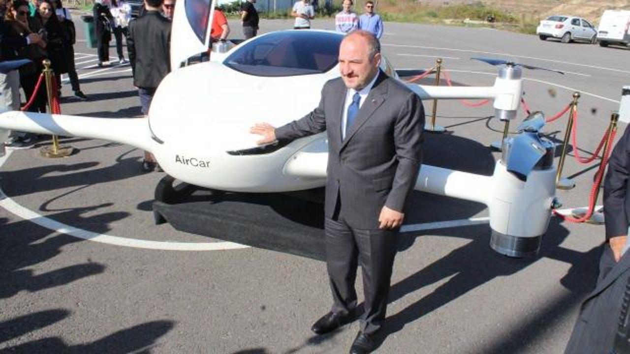 Bakan Varank'tan Airtaxi m&uuml;jdesi
