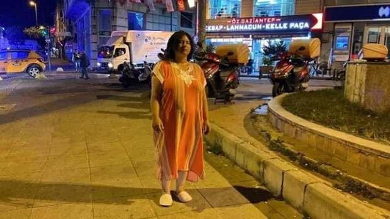Beyoğlu'nda 'duran kadın' polisi alarma geçirdi!