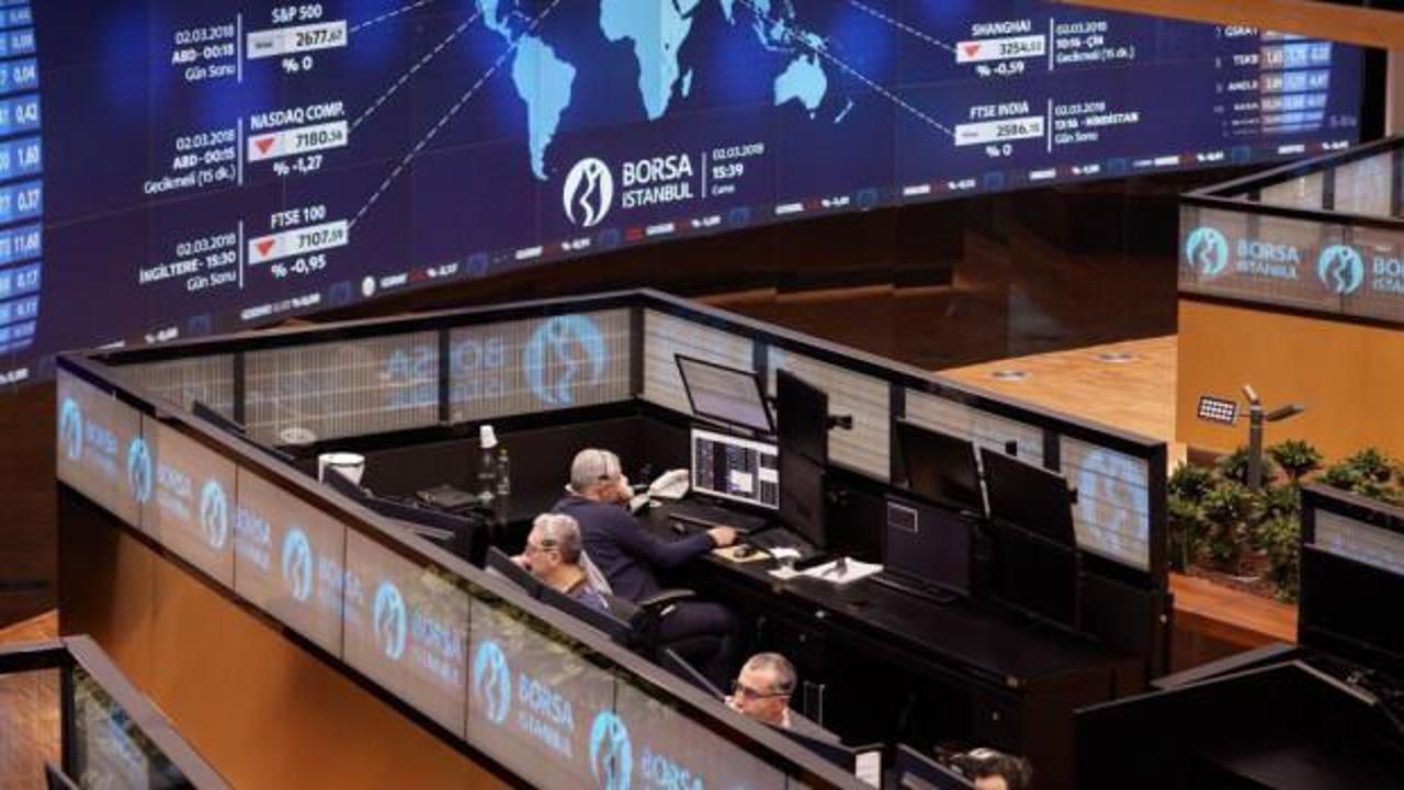 Borsa g&uuml;n&uuml; rekor seviyede kapattı