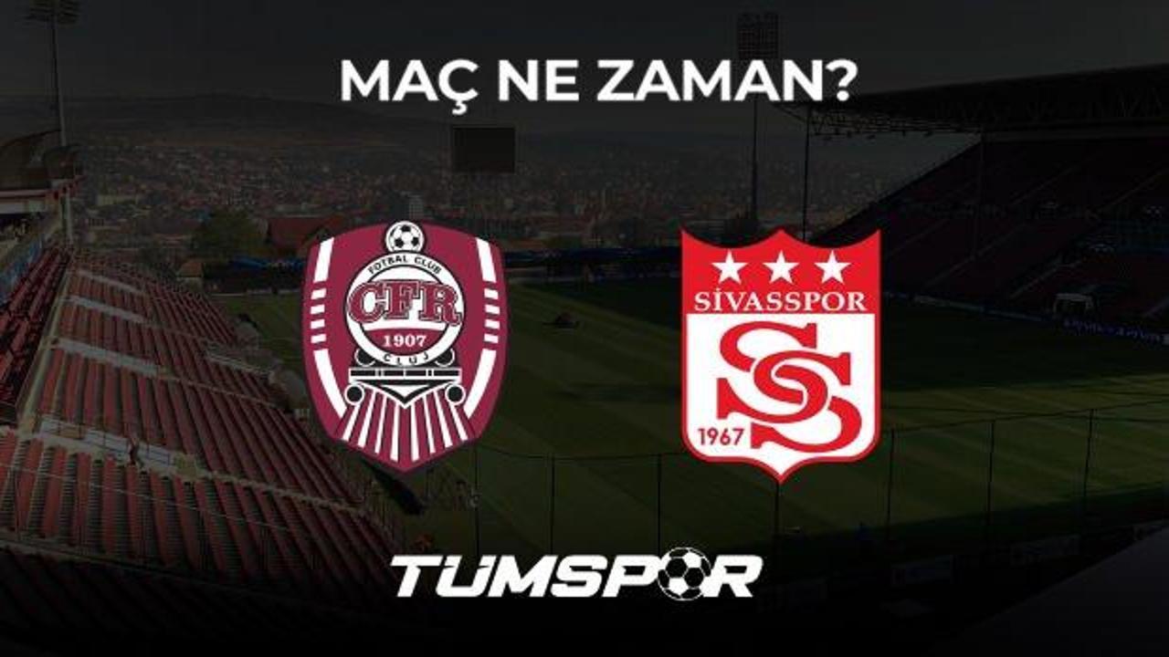 CFR Cluj Sivasspor maçı ne zaman, saat kaçta ve hangi kanalda? Şifresiz mi?