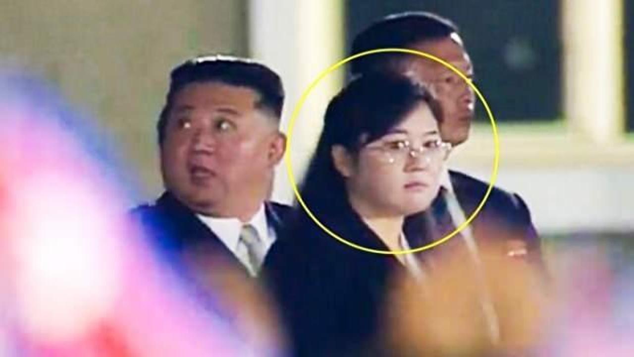 Kim Jong-un'un yanındaki gizemli kadın dikkat çekti