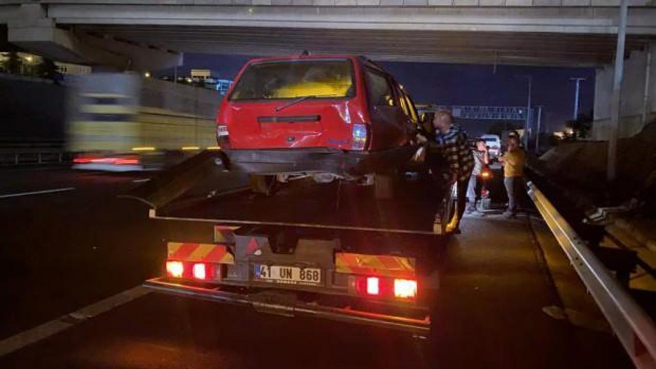 Aracını TEM&rsquo;e bırakıp ka&ccedil;ınca 6 kişi yaralandı