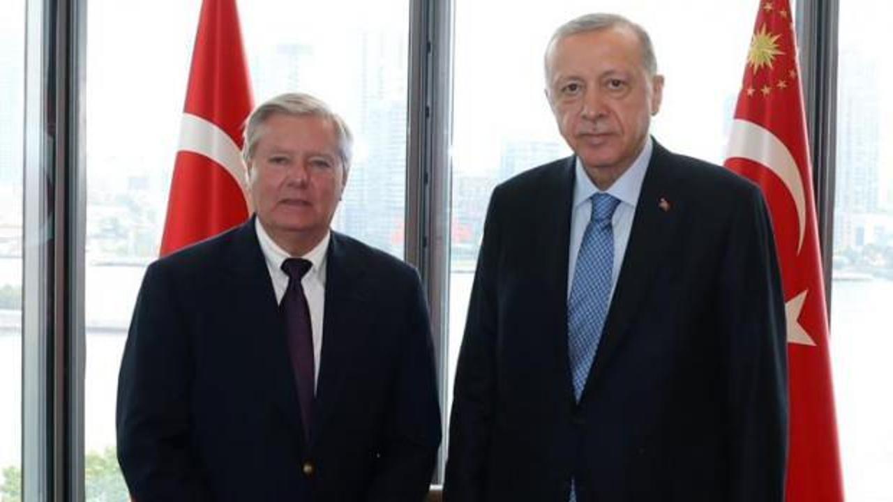 Başkan Erdoğan, ABD&rsquo;li Senat&ouml;r Lindsey Graham&rsquo;ı kabul etti