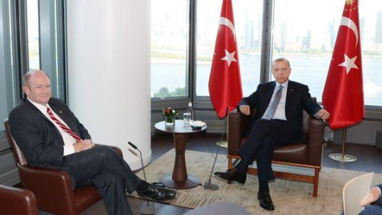 Başkan Erdoğan'dan ABD'de önemli görüşmeler