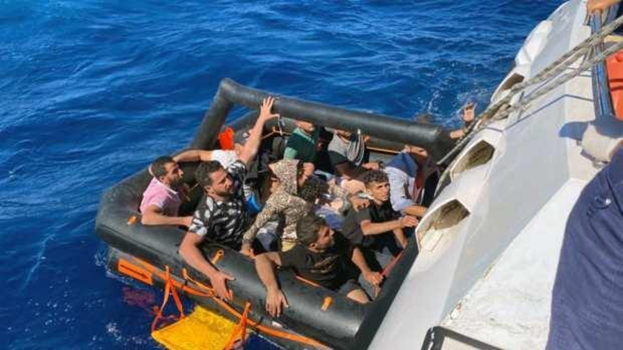 Datça’da 72 sığınmacı kurtarıldı