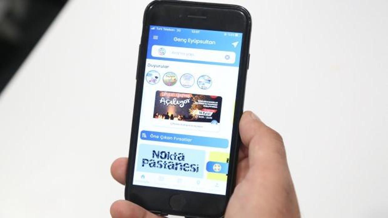 Gençlere özel mobil uygulama! 'Genç Eyüpsultan' yayında