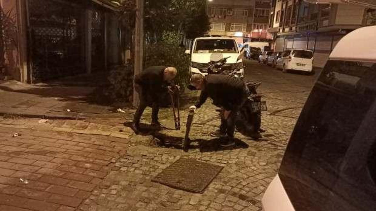 İstanbul polisinden uyuşturucu operasyonu: Polis lağımdan kokain çıkarttı