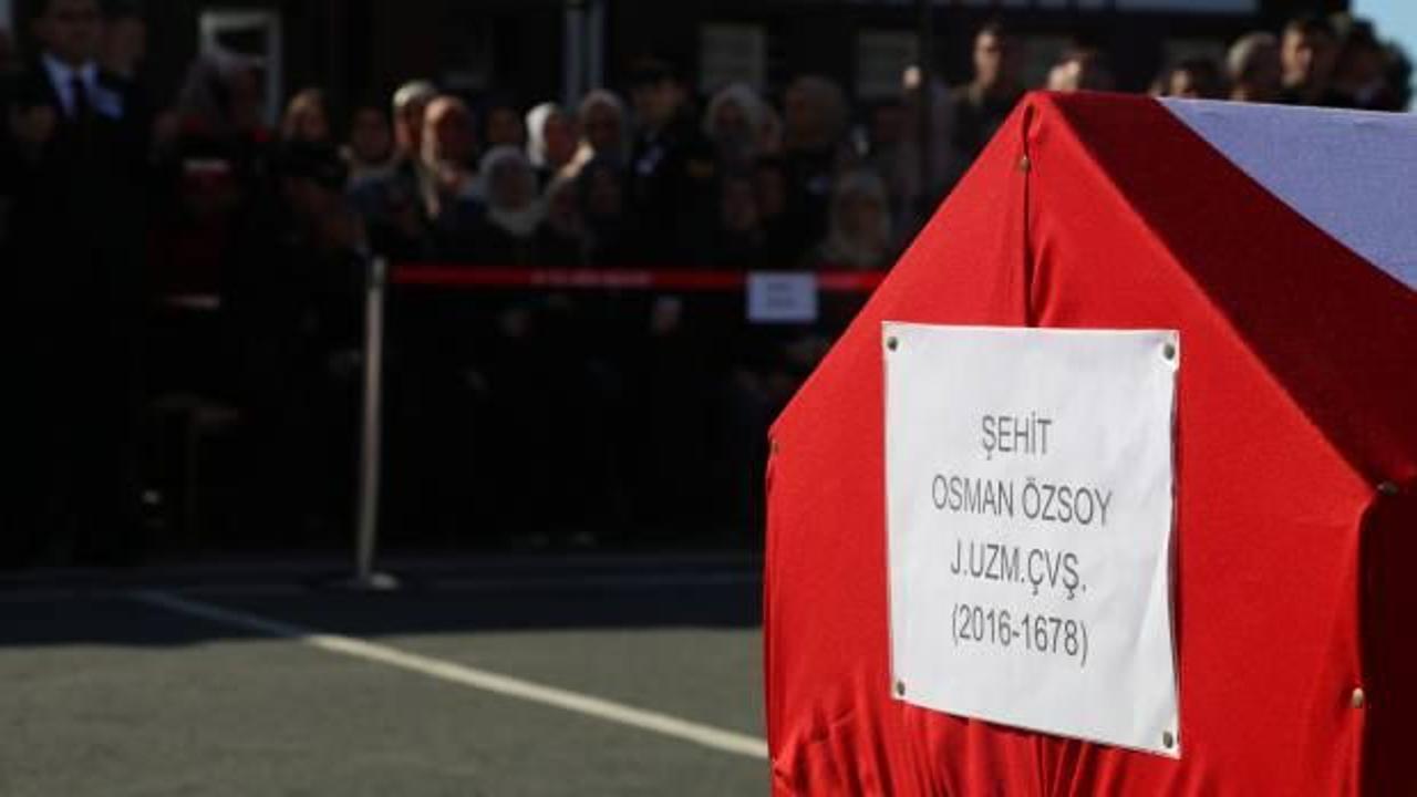 Şehit uzman çavuş Osman Özsoy'un cenazesi memleketine uğurlandı