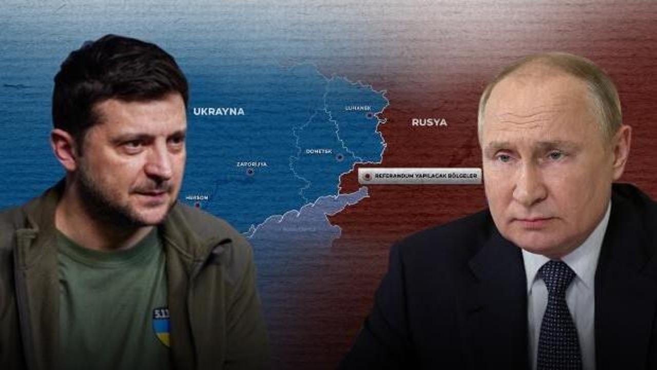 Ukrayna'da "Rusya'ya katılmak için" düzenlenen referandumlar başladı