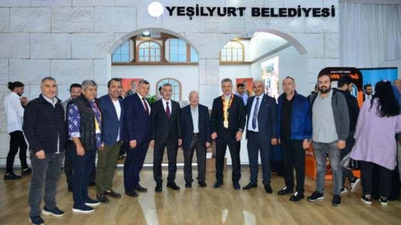 Yeşilyurt'un t&uuml;m g&uuml;zellikleri İstanbul'daki 5.Geleneksel Malatya tanıtım g&uuml;nlerinde