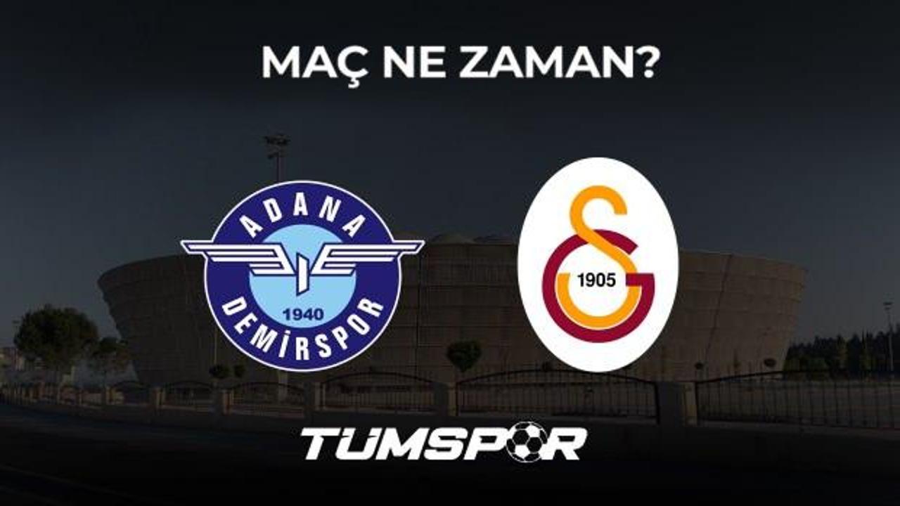 Adana Demirspor Galatasaray maçı ne zaman? PassoLig maç bilet fiyatları!