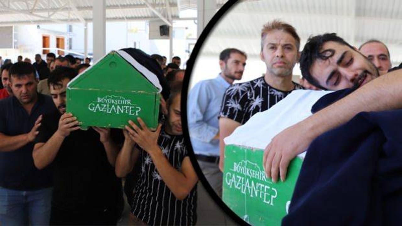 Derin dondurucuda cesedi bulunan Lina'nın babası kızı defnedilirken tabutuna hırka sardı