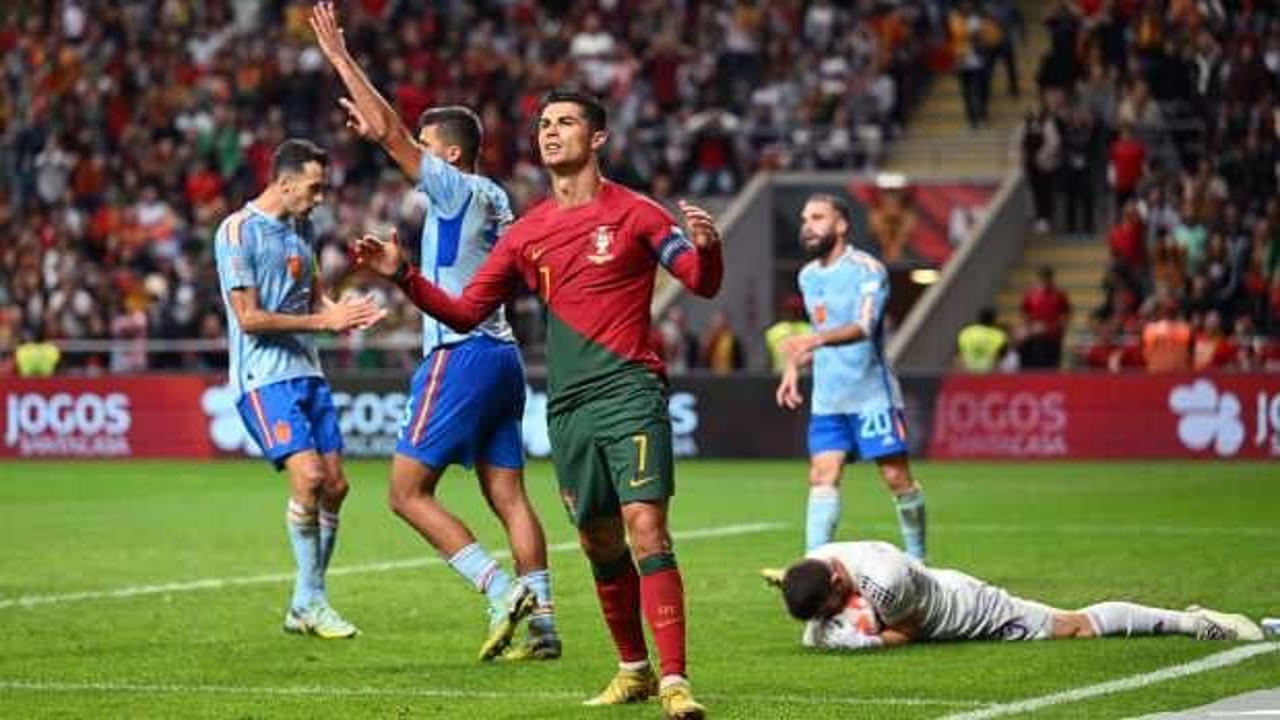 Portekiz 88’de yıkıldı! Dev maçta kazanan İspanya
