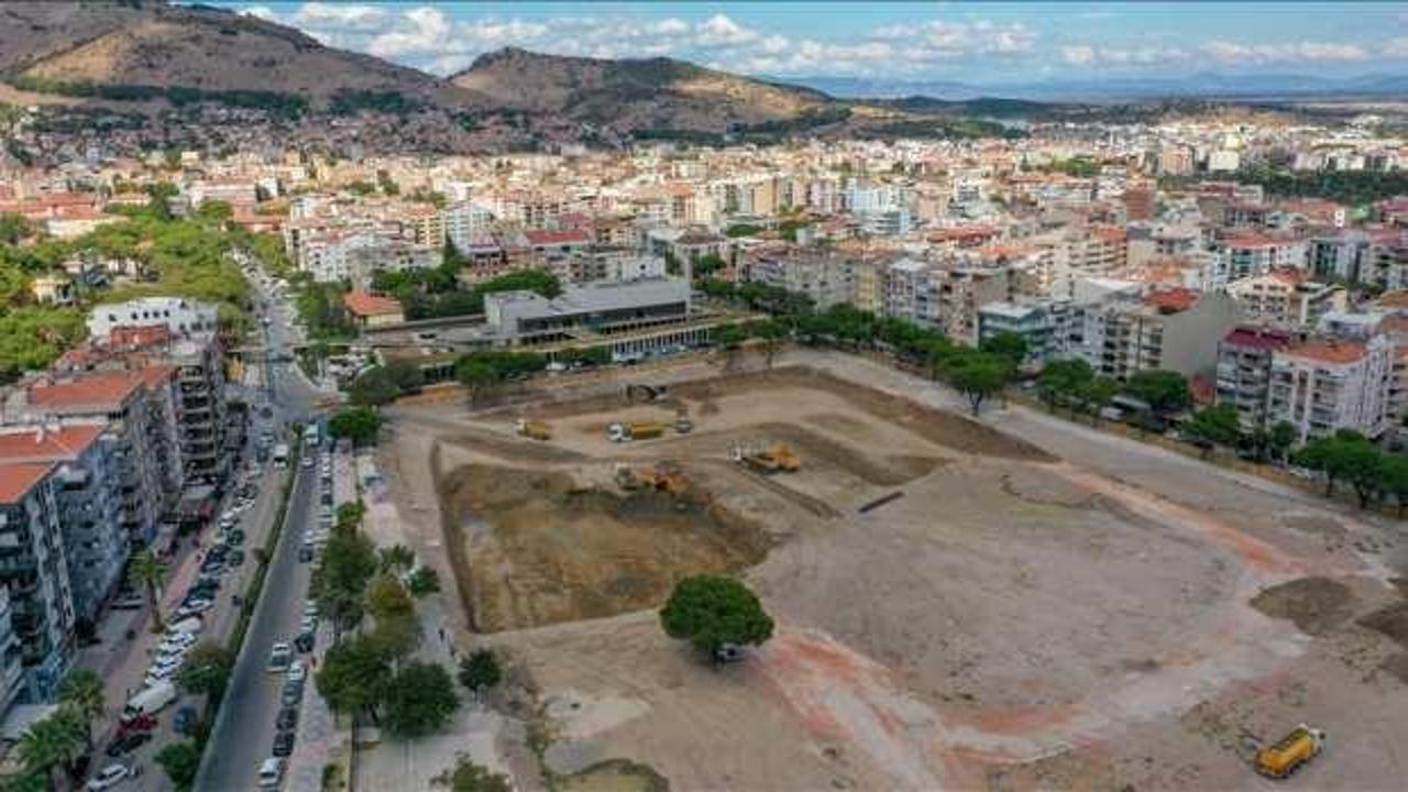 İzmir'in ilk Millet Bah&ccedil;esi Bergama'da yapılıyor