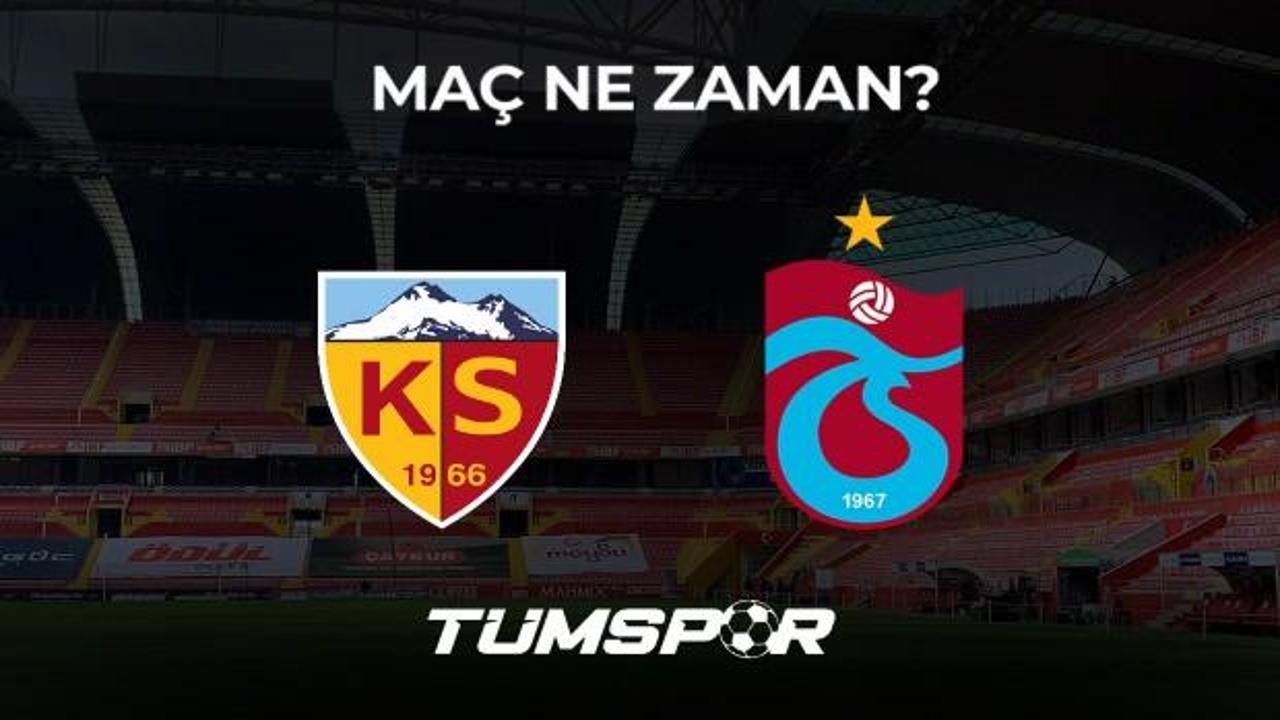 Kayserispor Trabzonspor maçı ne zaman, saat kaçta ve hangi kanalda?