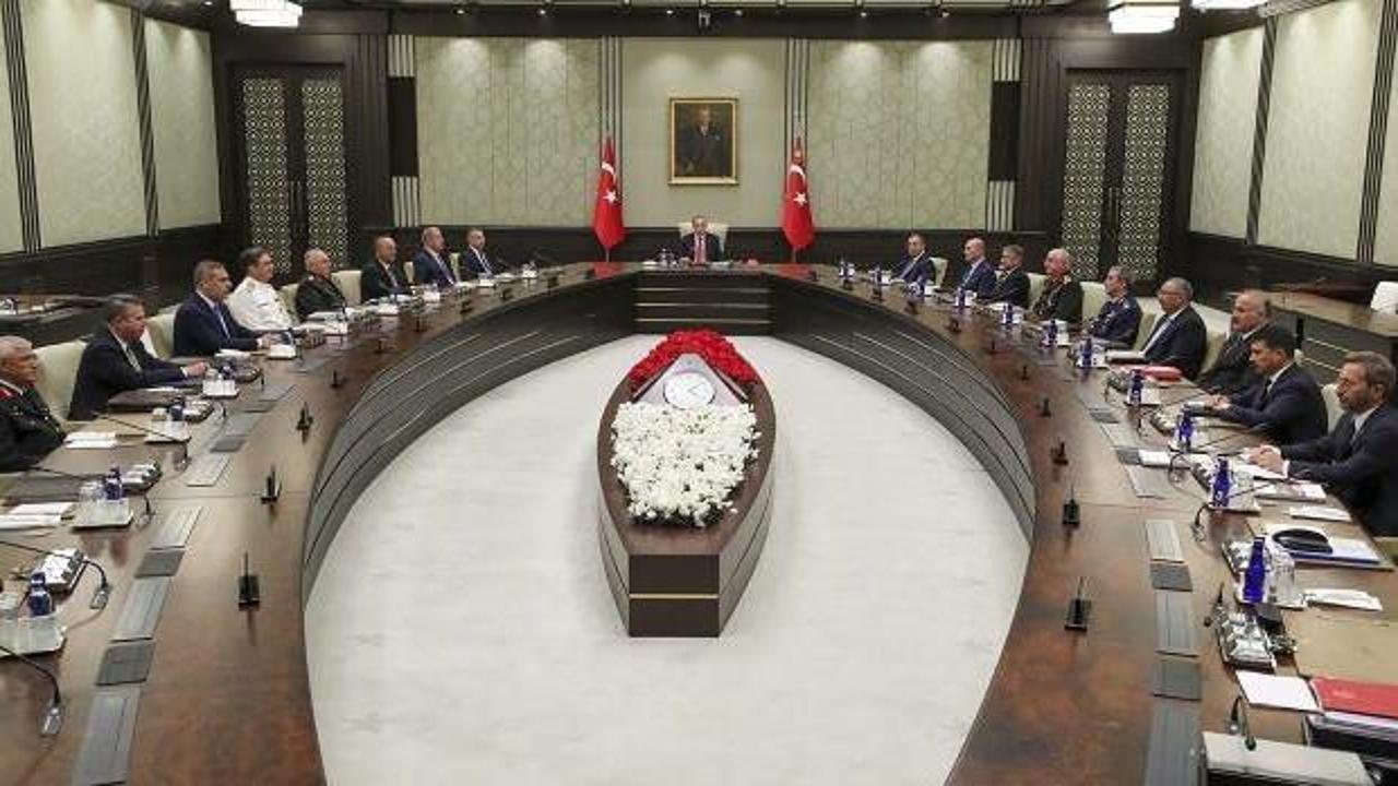 Son Dakika: Milli Güvenlik Kurulu, Başkan Erdoğan'ın başkanlığında toplandı