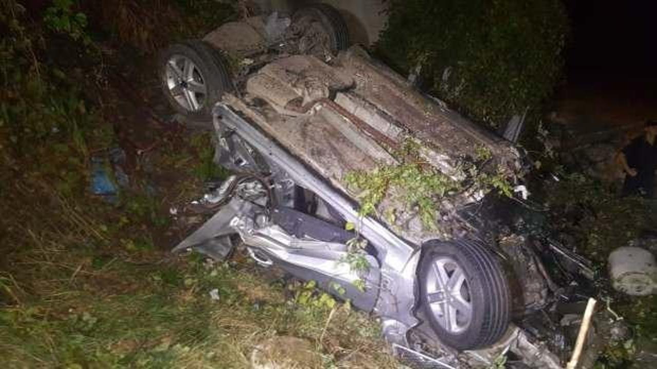 Trabzon'da feci kaza: Bir aile yok oldu