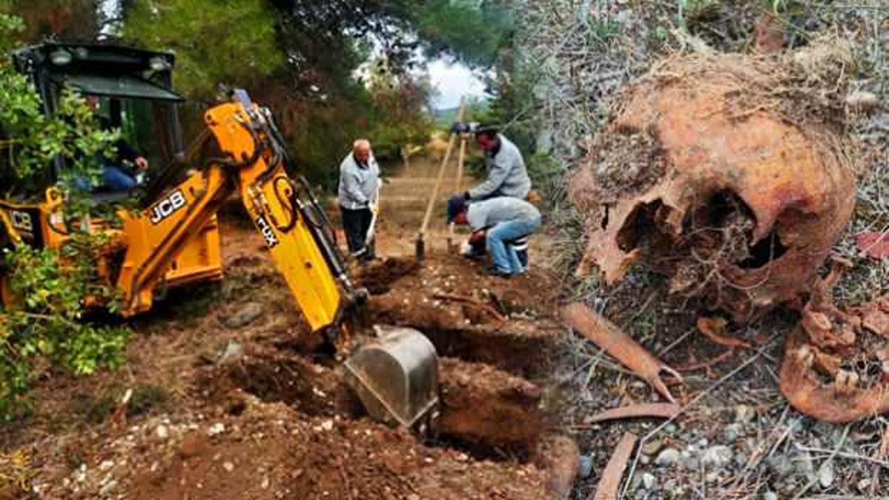 Yüzlerce mezar açılıp, içindeki kemikler tek tek taşındı