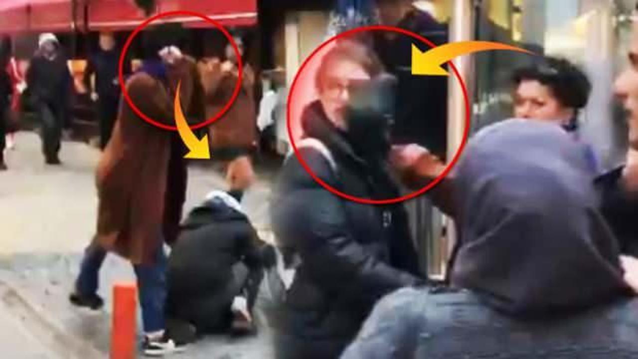 Eskişehir'de akılalmaz olay! &Ccedil;antasıyla onlarca kişiye saldırıp, ortalığı birbirine kattı