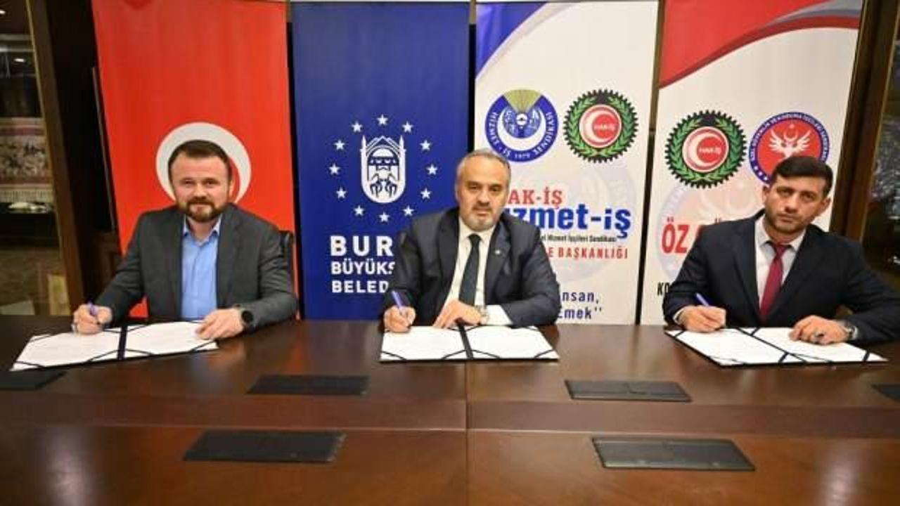Bursa Büyükşehir çalışanlarına 21 bin 500 TL promosyon
