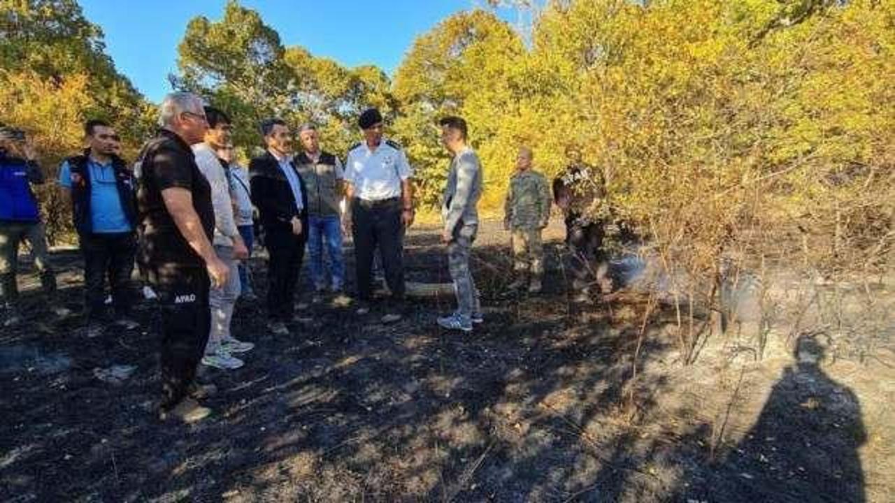 Kırklareli’nde orman yangını: 4 hektar alan zarar gördü