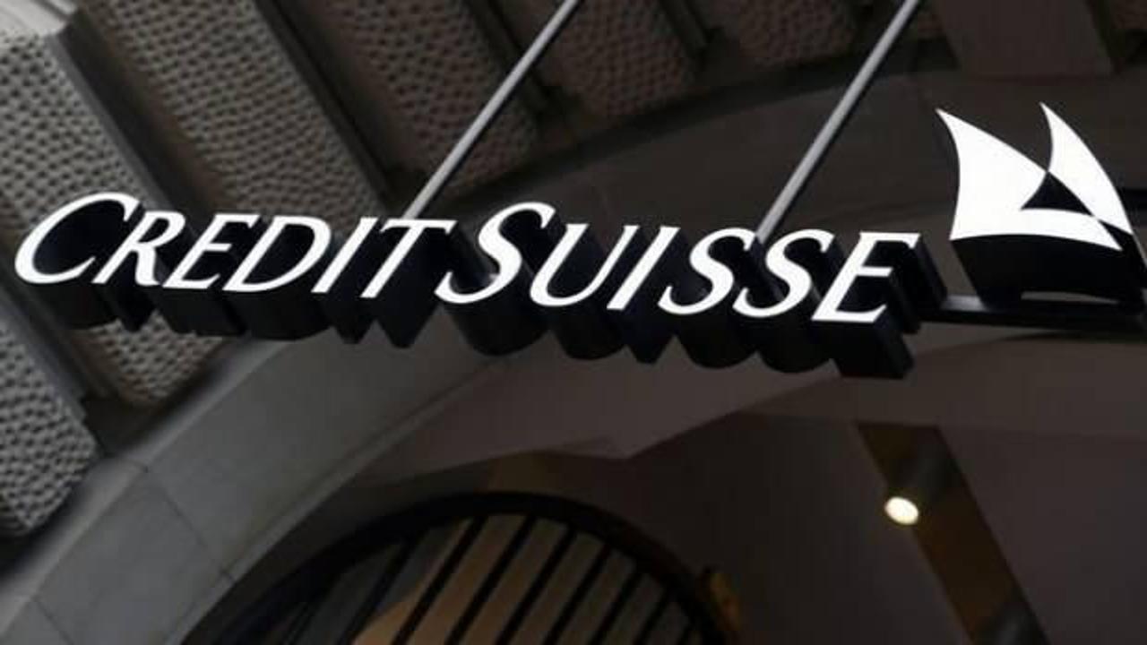 Krizdeki Credit Suisse'ten gövde gösterisi
