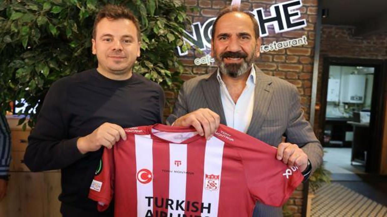 Sivasspor ve Ballkani yöneticileri yemekte buluştu