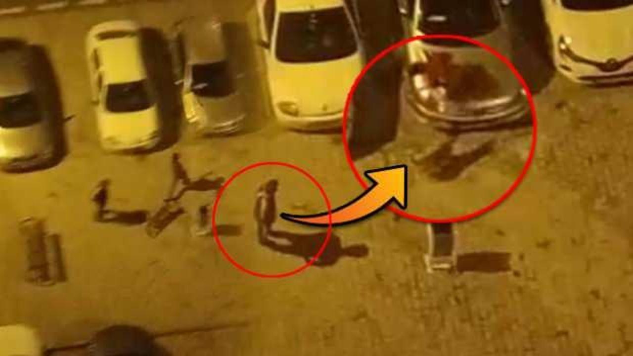 Yok b&ouml;yle vicdansızlık! K&ouml;peğini &ccedil;ocukların &uuml;st&uuml;ne salıp dehşet sa&ccedil;tı