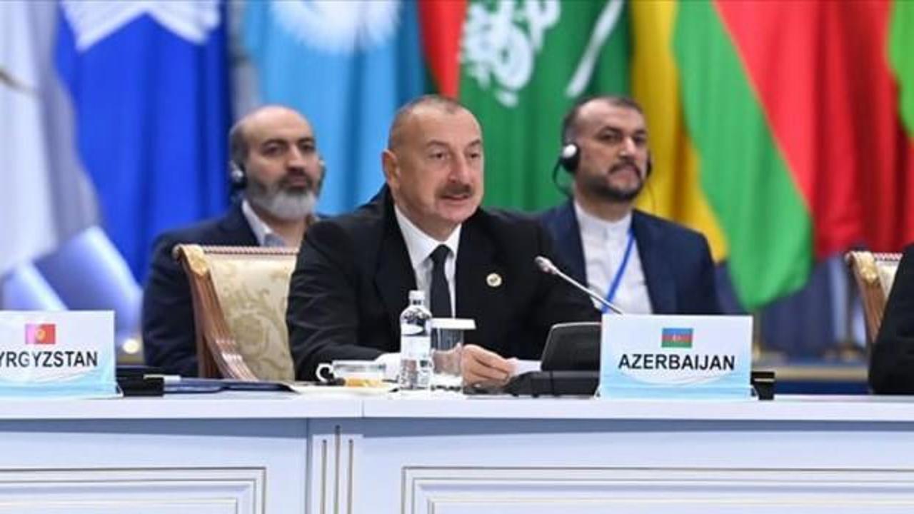 Aliyev: "Mayınları temizlemek için yaklaşık 30 yıl ve 25 milyar dolar gerekiyor"