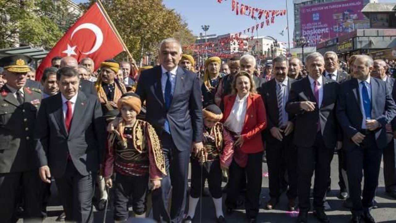 Ankara başkentliğin 99'uncu yılını kutluyor
