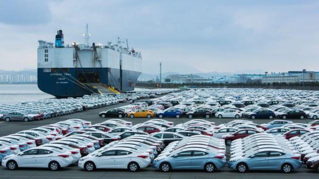 Binek otomobil ihracatı 9 ayda 6,5 milyar doları aştı